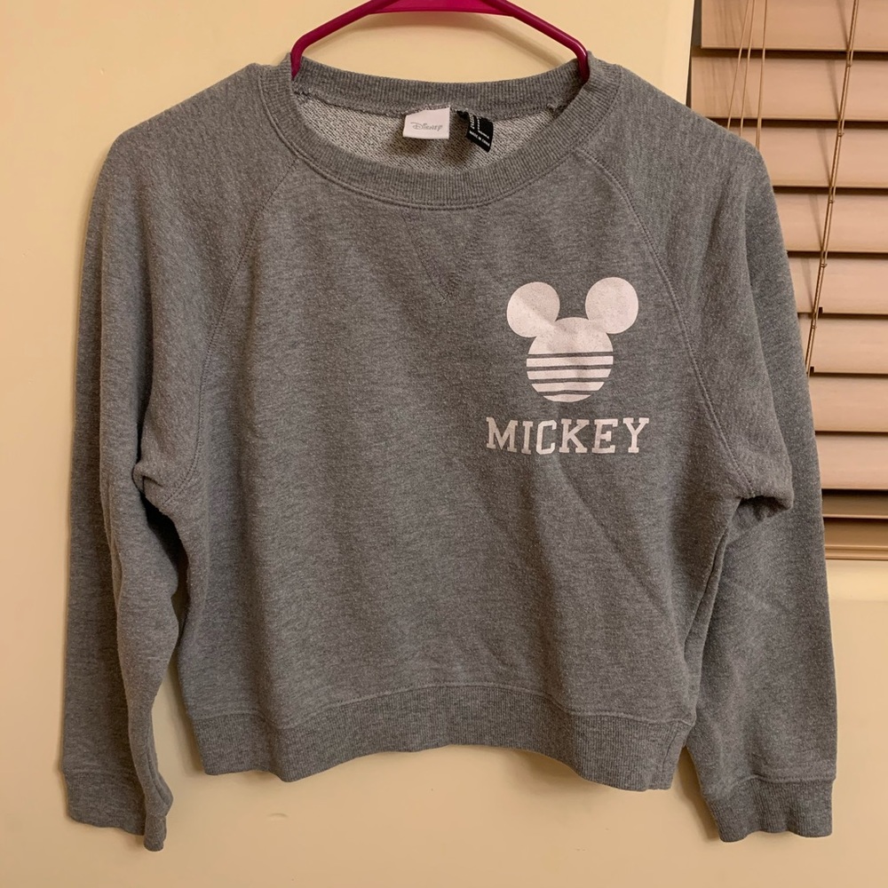 Disney Mickey Mouse sweatshirt Cropped
